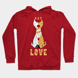 Cat Love Hoodie